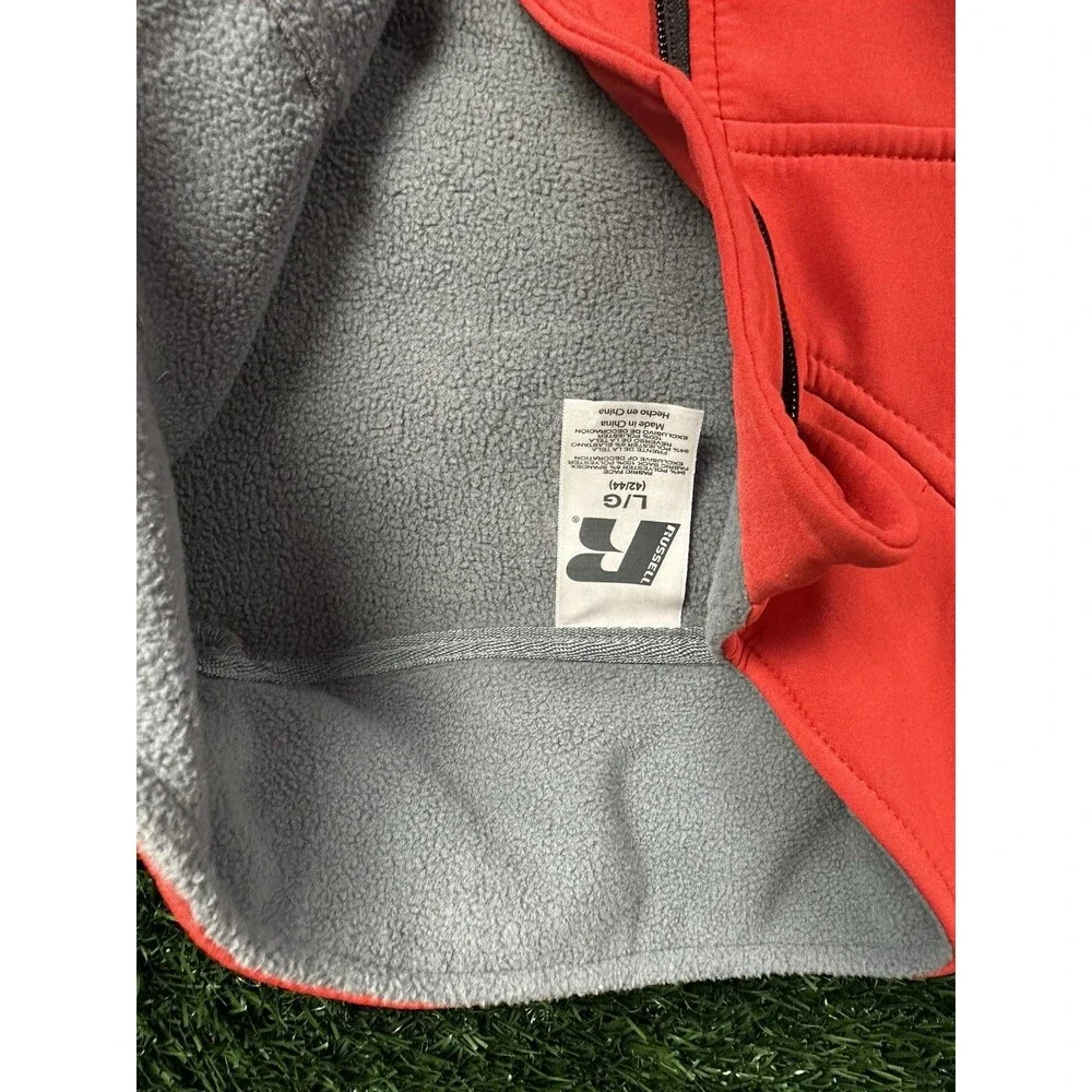 Nebraska Cornhuskers Jacket‎ Men Large Red Full Zip Adult